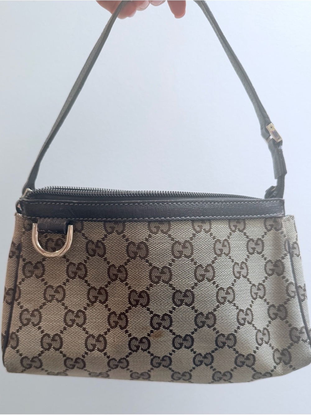 Gucci Abbey D ring GG Shoulder Bag